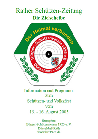 Deckblatt - Festschrift 2005
